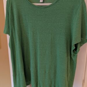J Jill 100% Linen Top, 3X